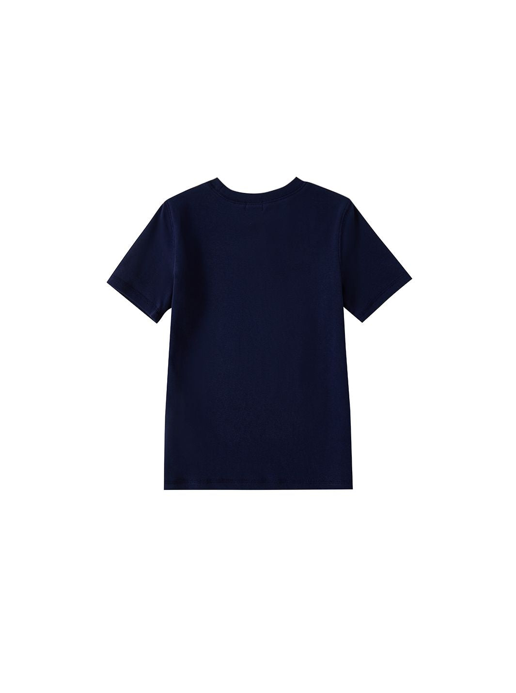 Emblem Short T-shirt - Navy
