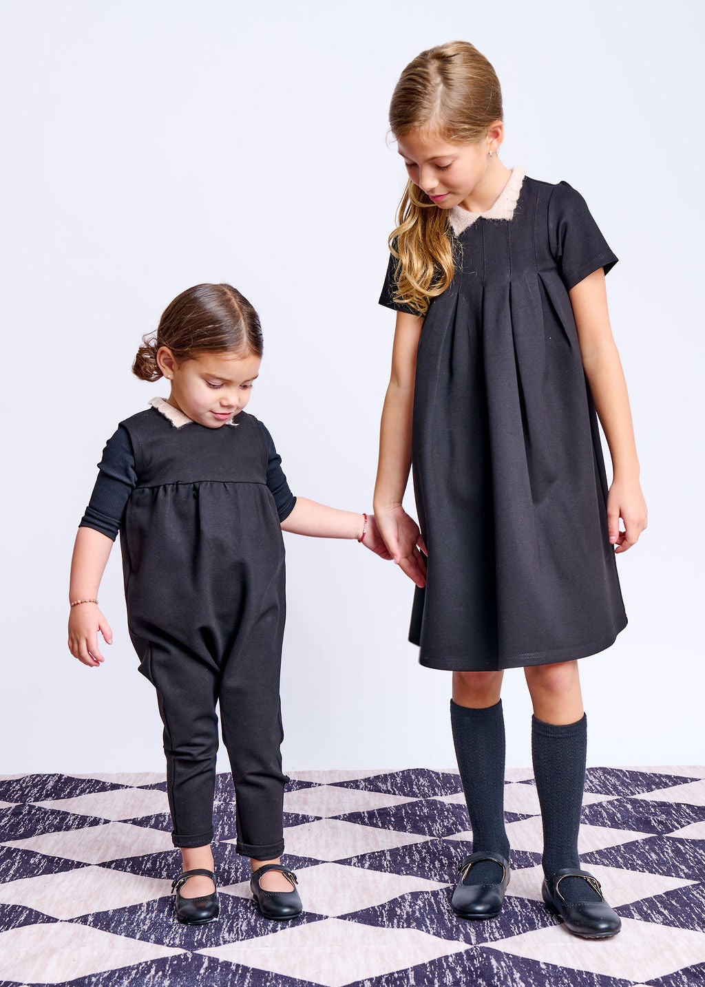 Mohair Collar Dress