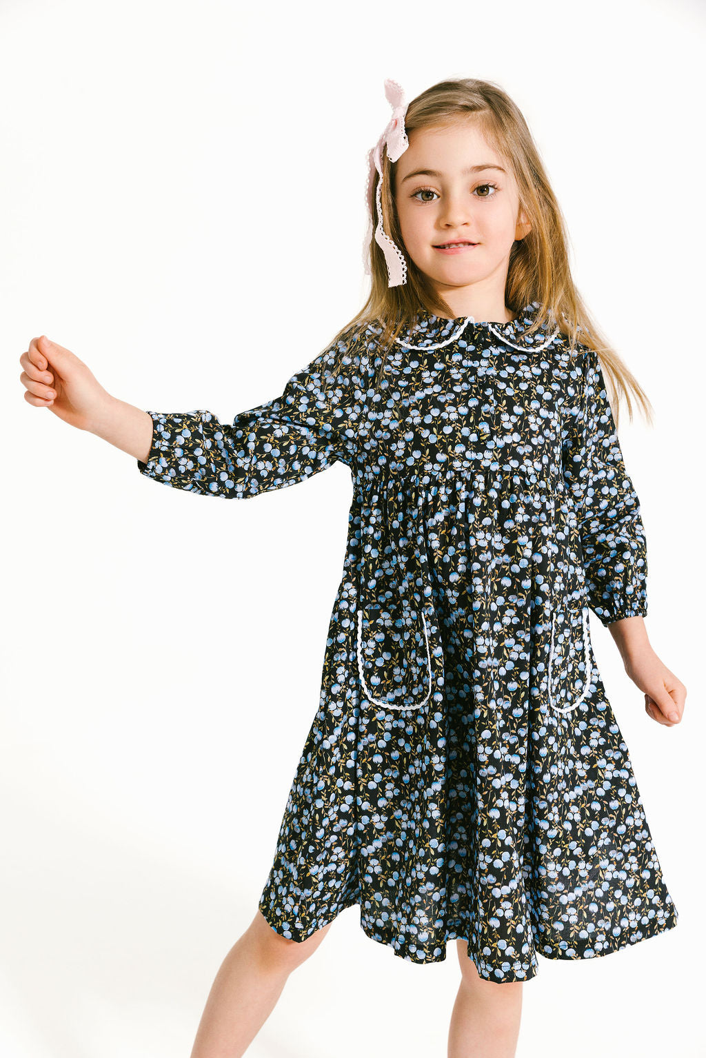 Midnight Orchard Dress