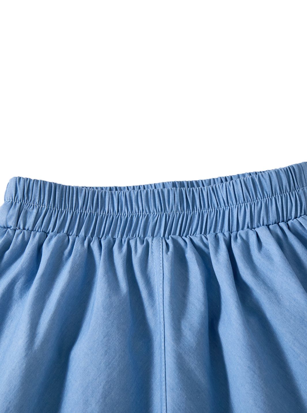 Denim A-Line Skirt - Lt. Blue