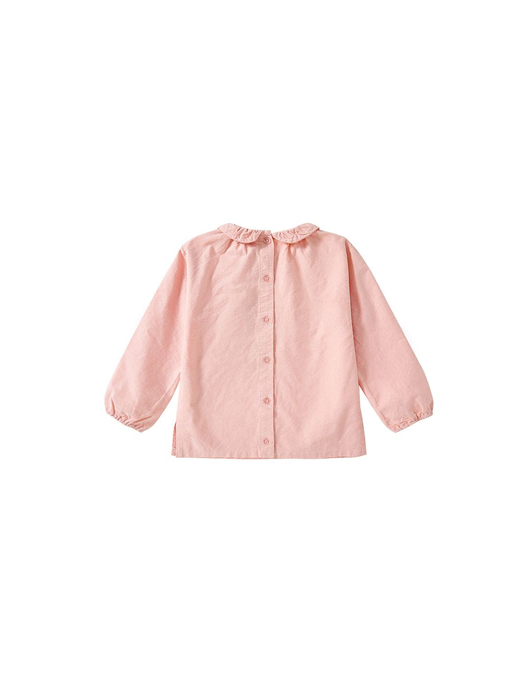 Orange Gathered Shirt