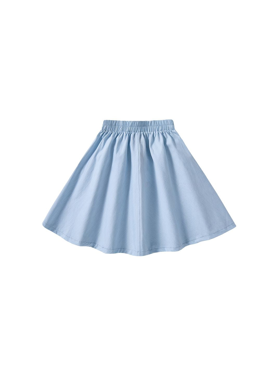 Denim A- Line Skirt - Pale Blue