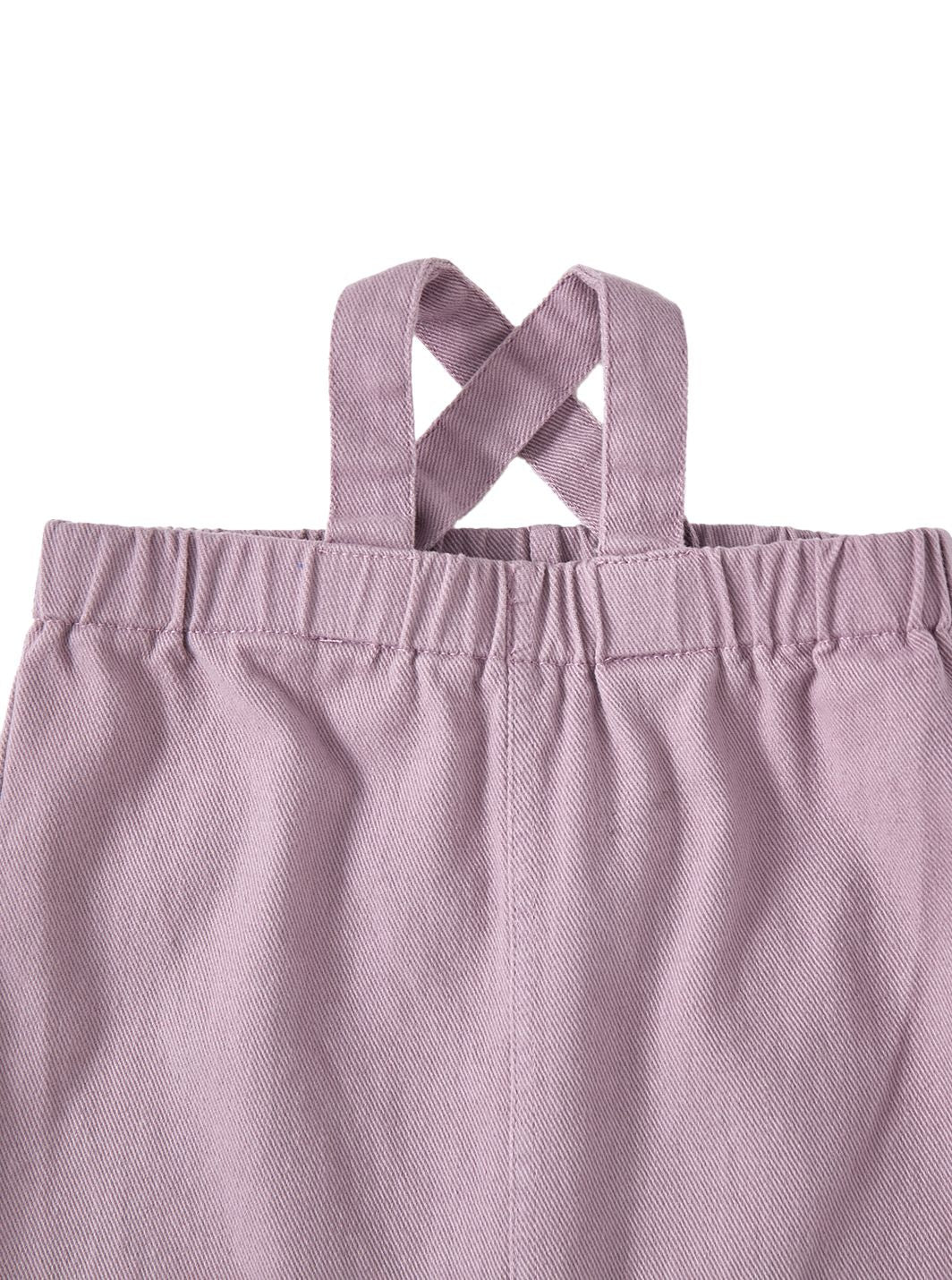 Twill Solid Overall - Pale Purple