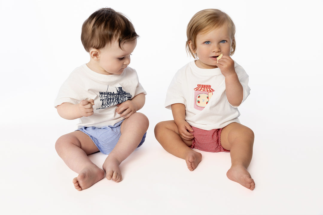 Picnic  Ruffle Bloomer - Red