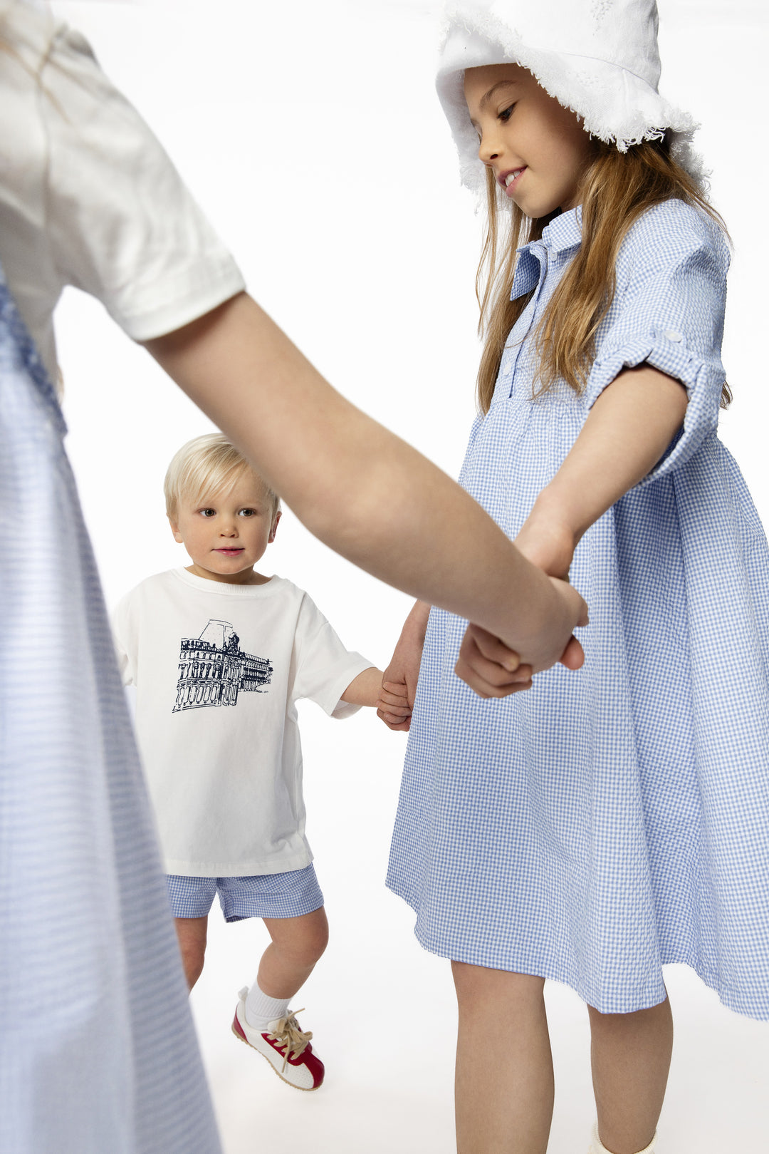 Picnic Print Short Sleeve T-shirt
