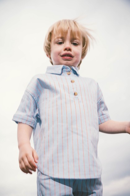 Double Stripe Short Set