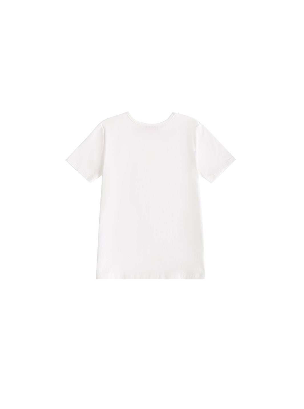 Drum Print Short Sleeve T-shirt