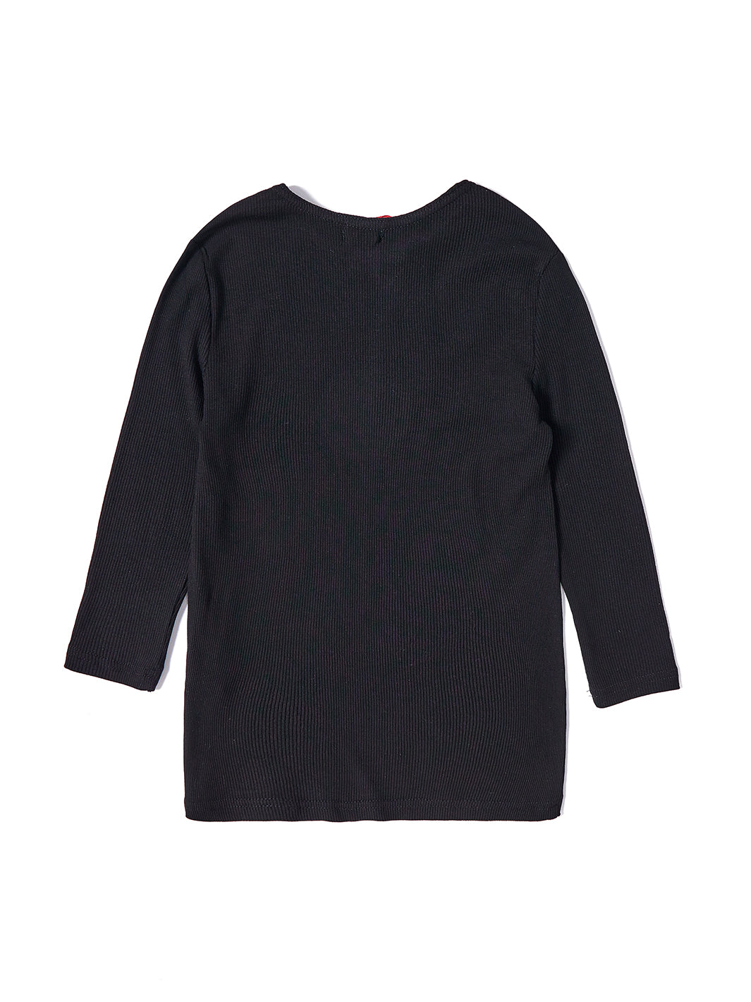 Basic Long T-shirt - Black